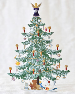 ドイツの錫飾り おおきなクリスマスツリー：メルヒェン
